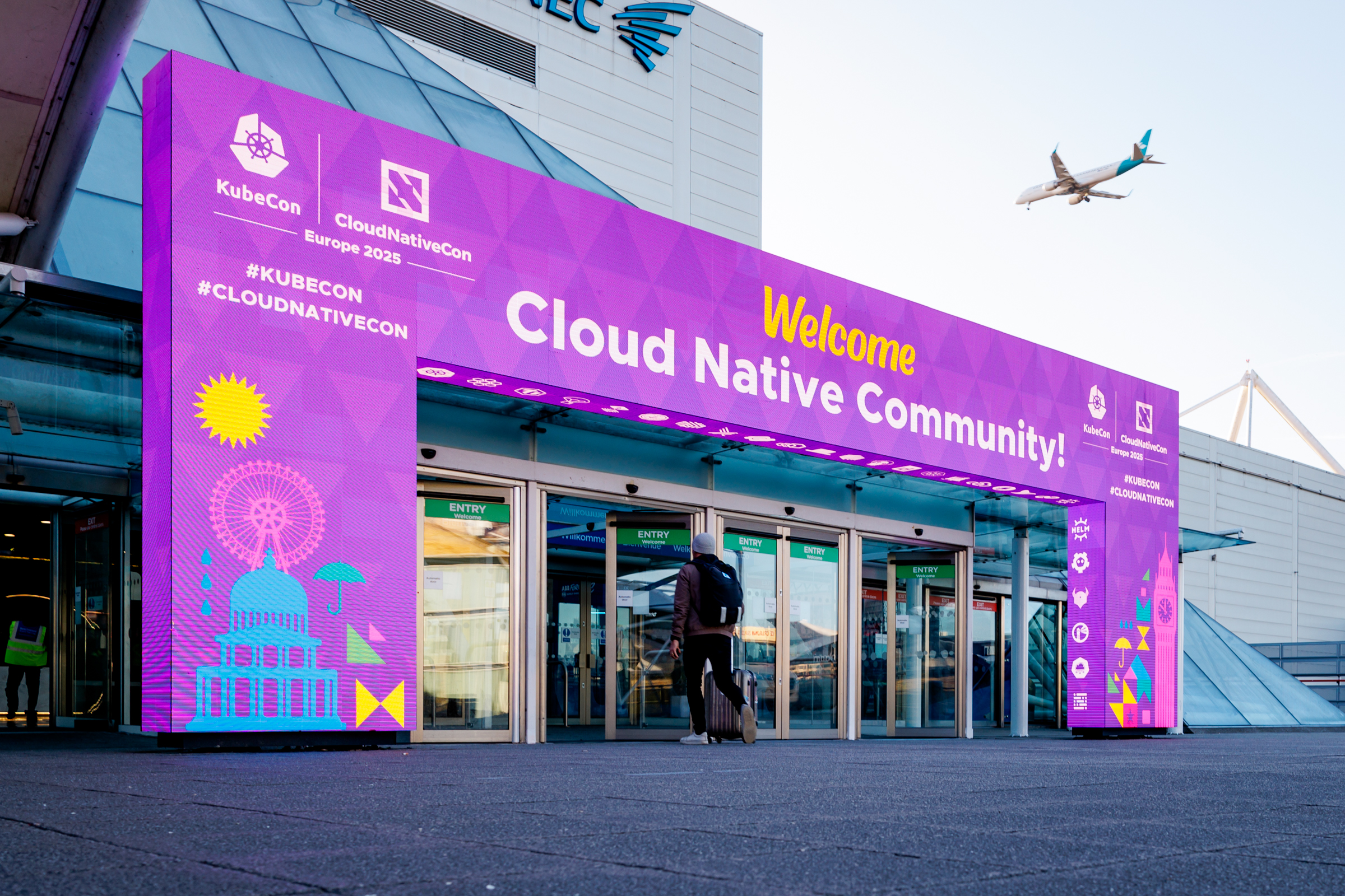 KubeCon EU 2025 Entrance
